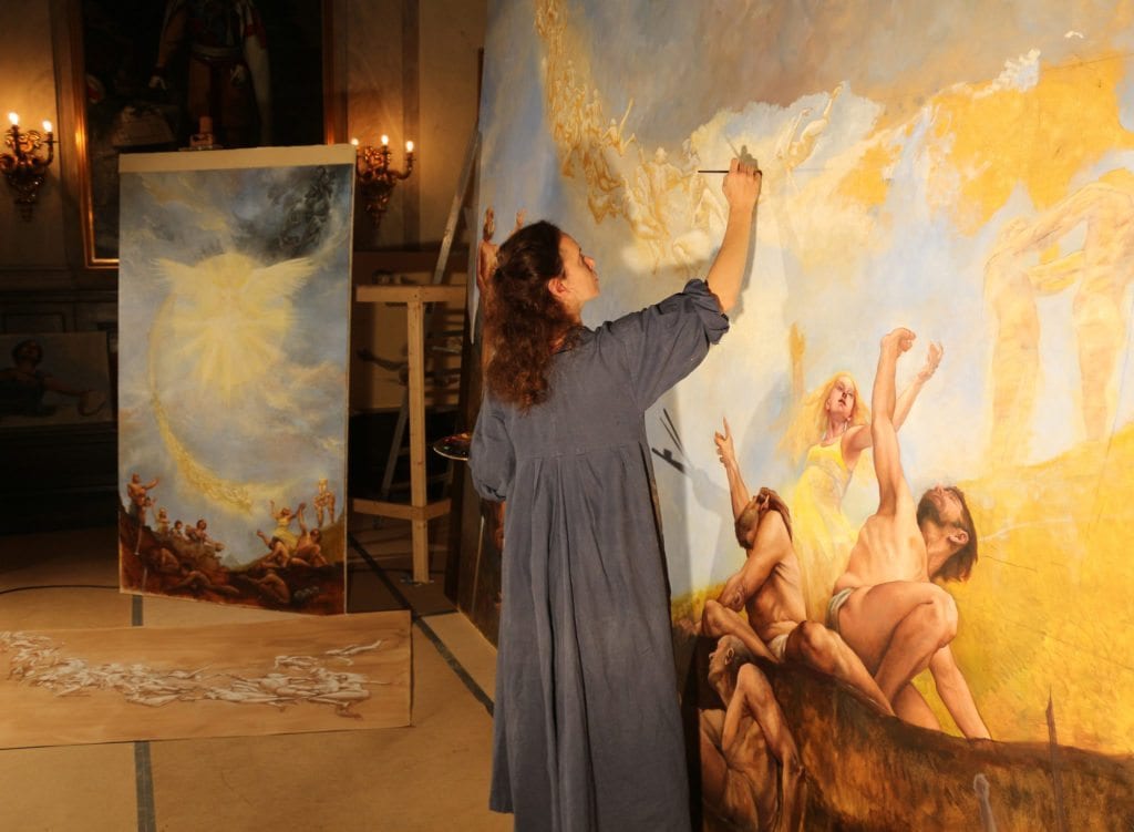 Konst på Österlen med the Swedish Academy of Realist Art